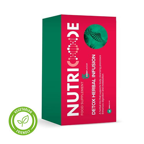 Infuzie din plante cu rol detox | Nutricode DETOX HERBAL Infusion