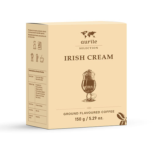 Cafea măcinată gourme cu aromă de irish AURILE