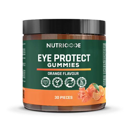 Jeleuri cu luteină pentru vedere | Nutricode EYE PROTECT Gummies