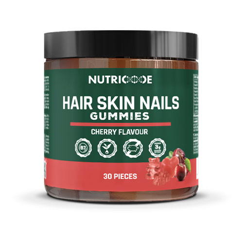 Jeleuri pentru păr, piele și unghii | Nutricode HAIR SKIN NAIL Gummies