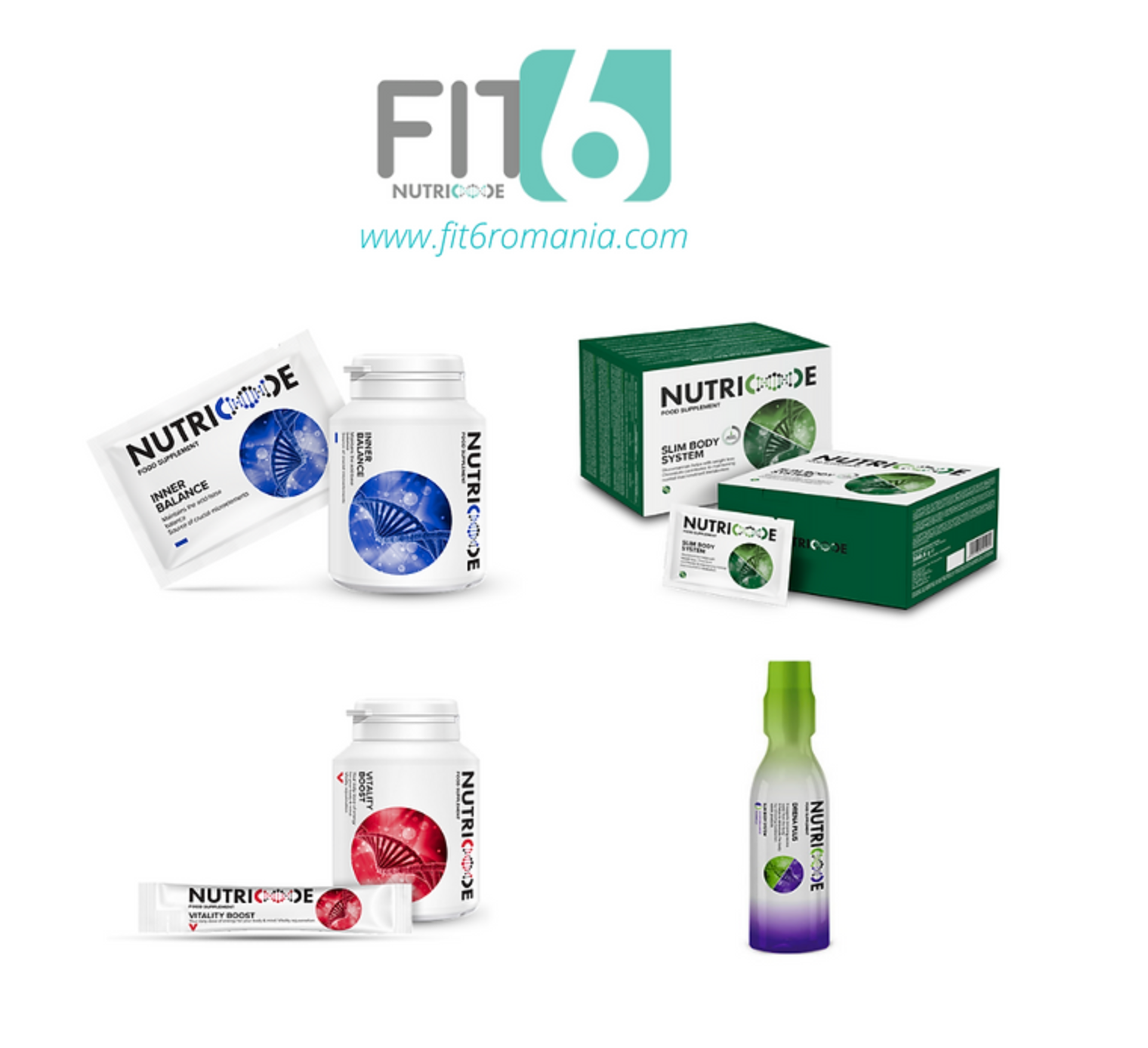 Set pentru 3 luni NUTRICODE FIT 6