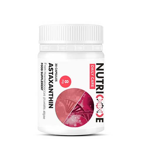 Supplement with antioxidant action from astaxanthin | Nutricode ASTAXANTHIN