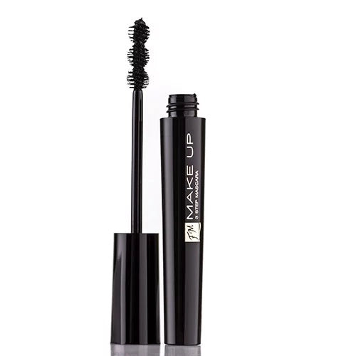 Mascara lengthening, thickening and volume Perfect Black 3STEP MAKEUP