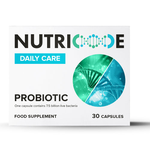 Probiotice pentru flora intestinală | Nutricode PROBIOTIC DAILY CARE