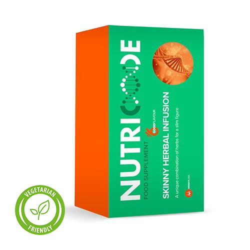 Herbal infusion with a purifying role Nutricode SKINNY HERBAL Infusion